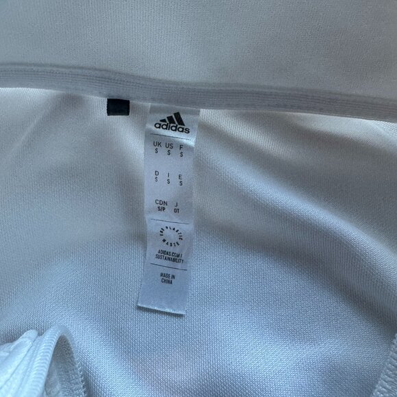 Adidas WM Phoenix Open Full-Zip Jacket – Size Small – White - Picture 2 of 4